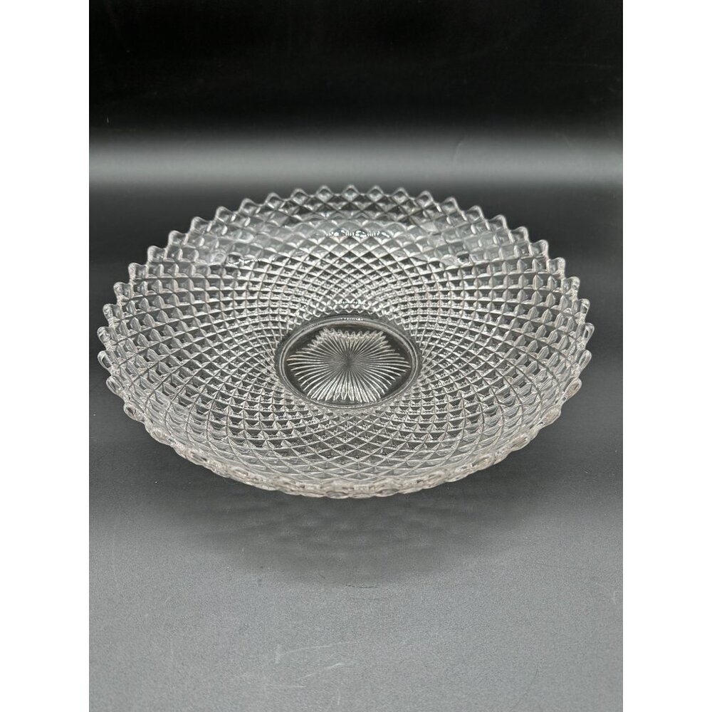 Vintage Westmoreland Glass English Hobnail Large Fruit Punch Bowl